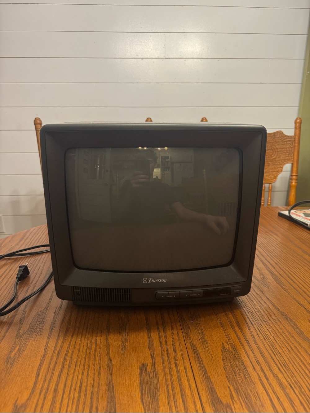 Vintage Emerson TC1369 13” CRT TV - Tested, Working, Retro 1992